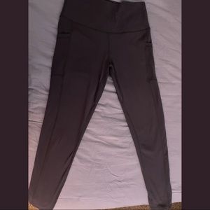 Dark grey leggings 7/8 with pockets